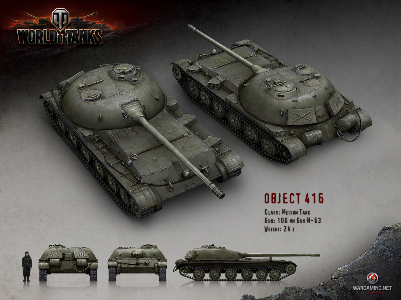 Object 416 Medium Tank